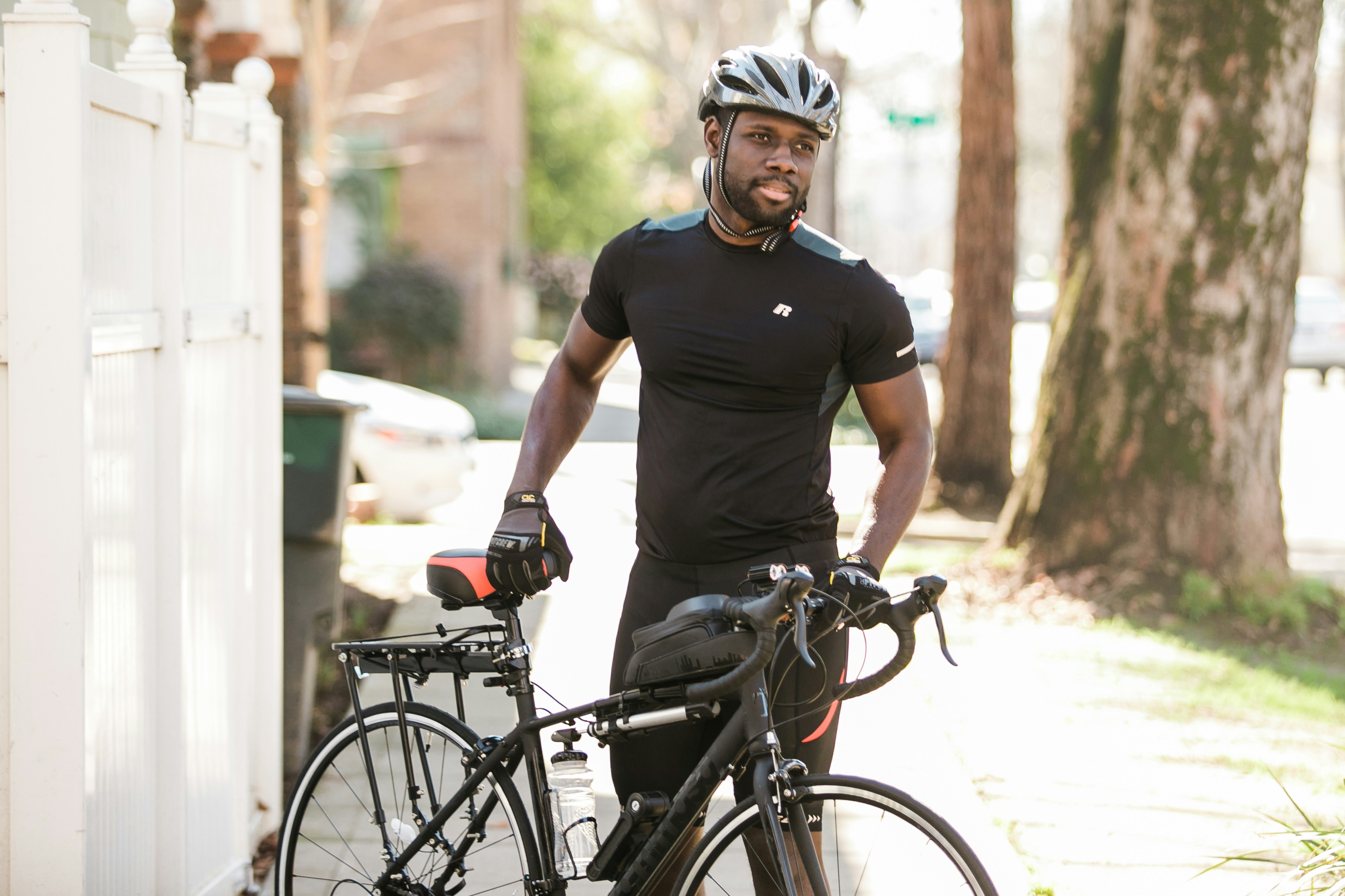 Men's Black Workout Set