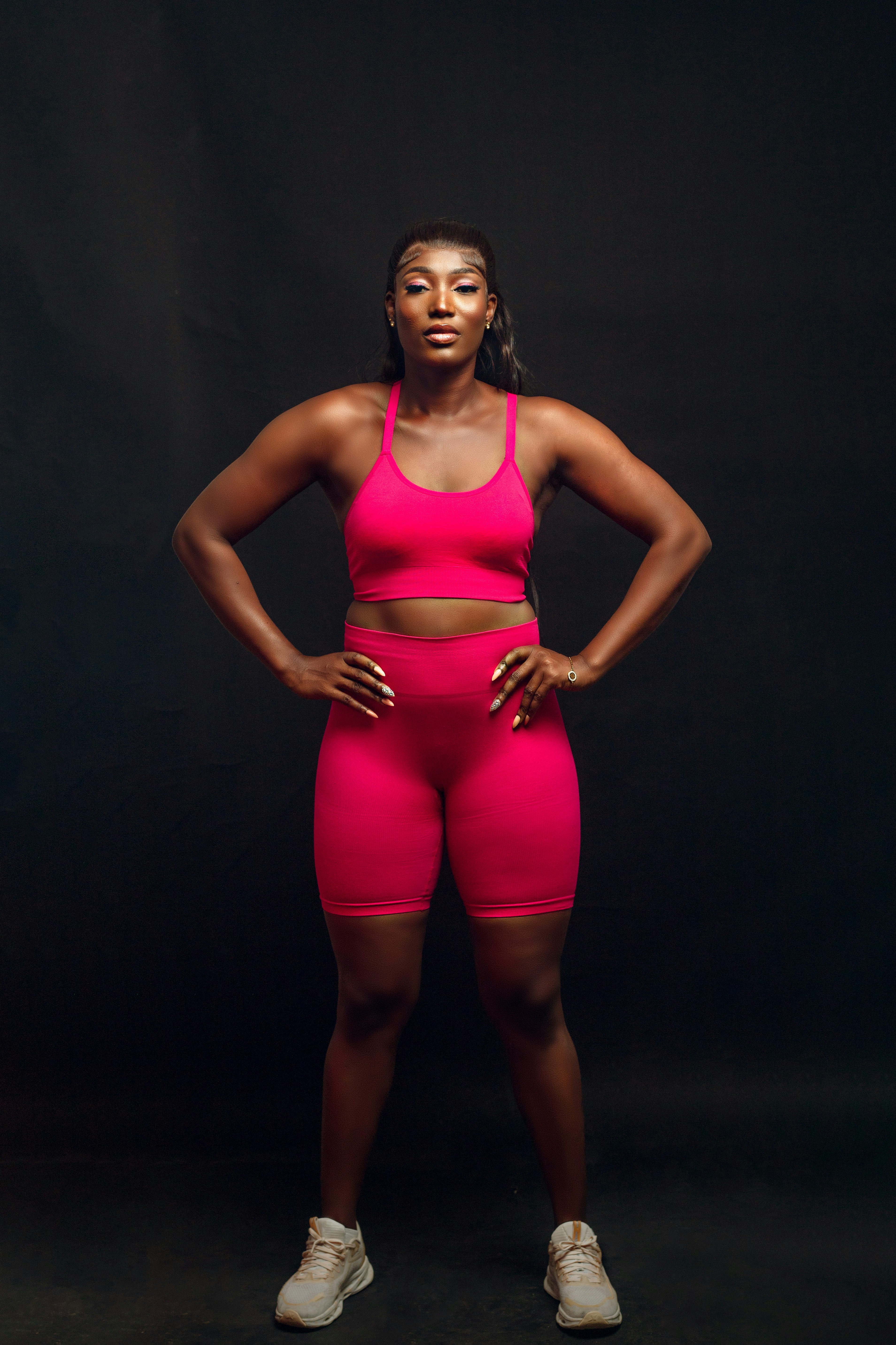 Pink Fitness Outfit