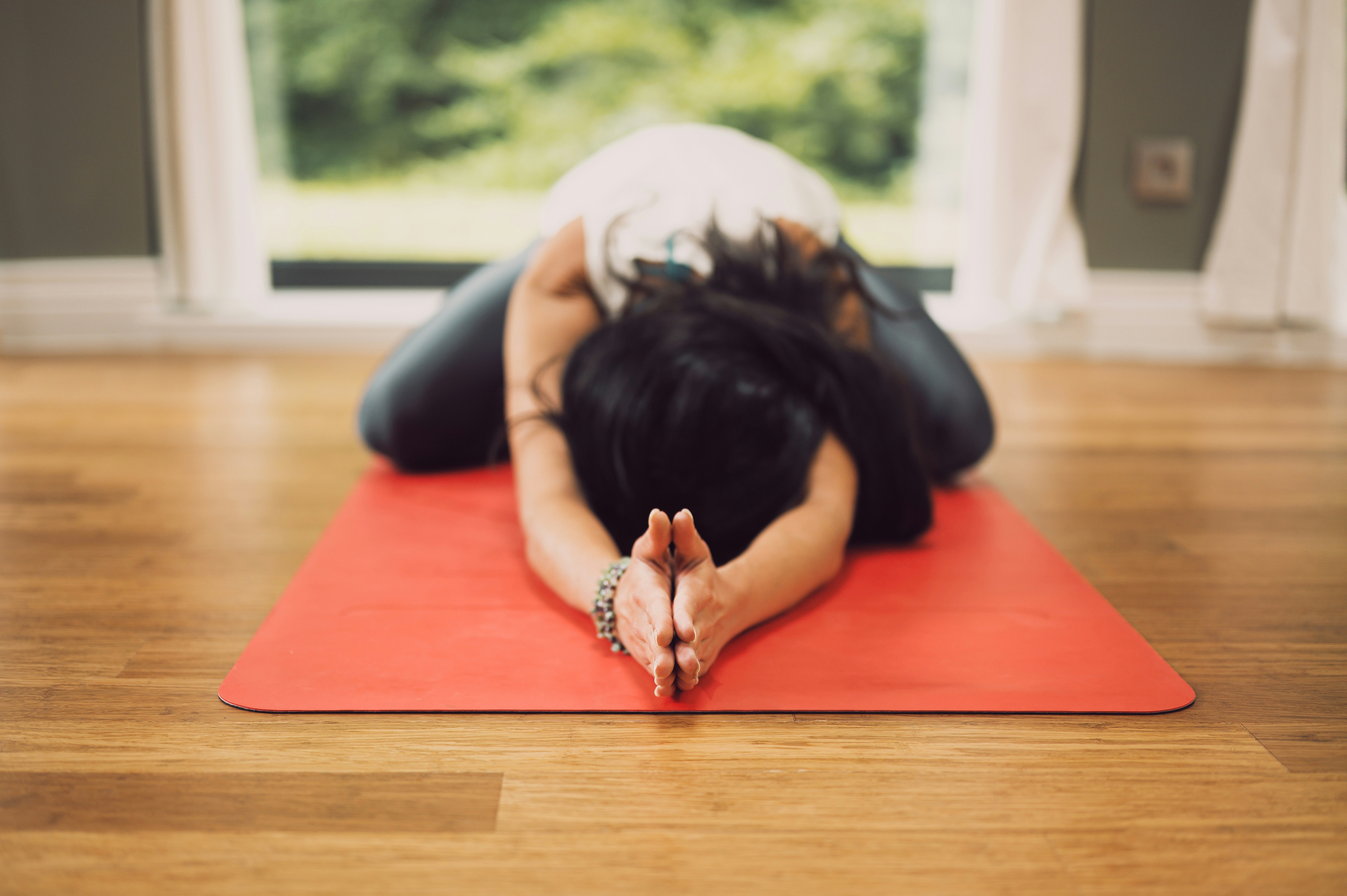 Red Yoga Mat